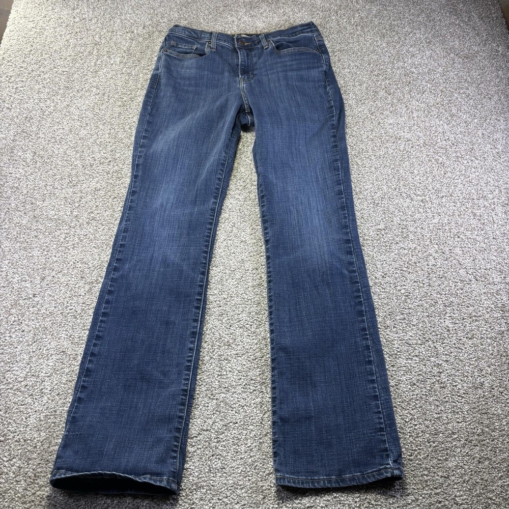Levis Classic Bootcut Jeans Womens 8M W29 L32 Blue Medium Wash Mid Rise Denim